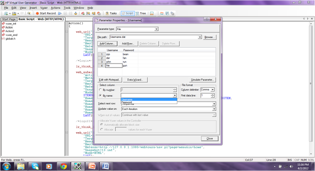 Parameter properties 2